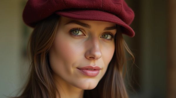Élégance intemporelle avec la casquette gavroche femme